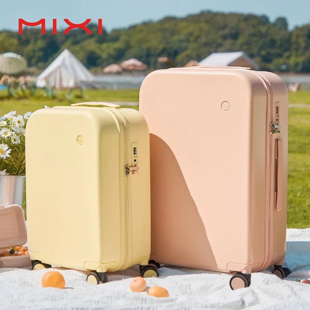Mixi femmes bagages PC valise voyage boîtier de chariot hommes muet Spinner roues bagages roulants TSA serrure sacs à main M9236