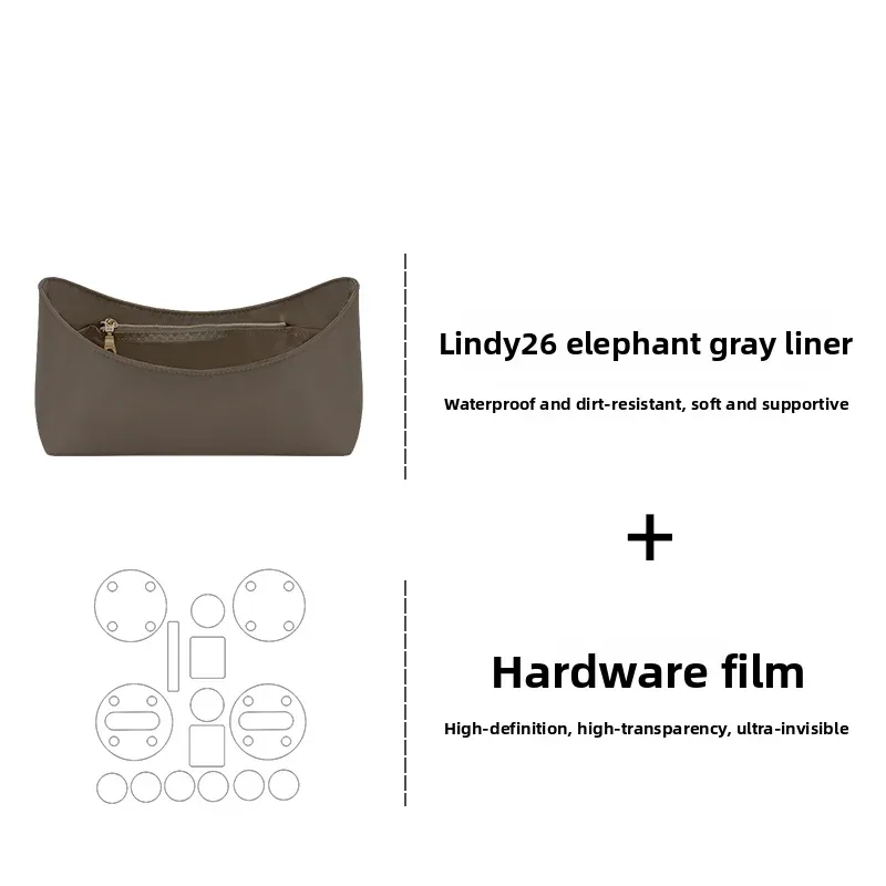 insert organisateur de sac pour lindy 26, rangement en nylon, sac durable, support de rangement, modification intérieure, accessoires de sac