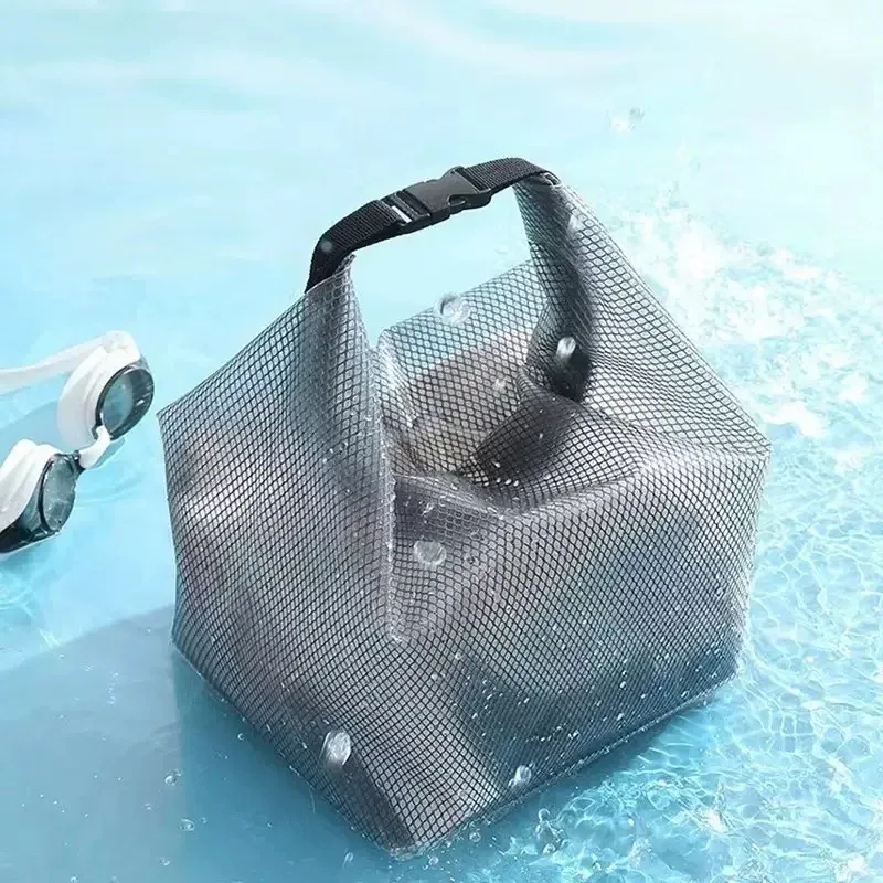 sac à cordon de grande capacité, sac de toilette d'extérieur pour hommes et femmes, sac de rangement étanche, vêtements de fitness, salle de bain et natation