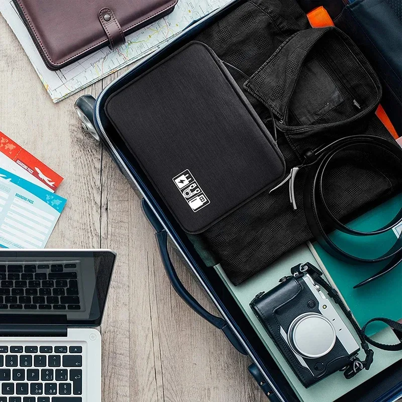 sac de rangement numérique portable, gadget usb, câble étanche, évaluateurs, revieélectroniques, accessoires, pack numérique, fournitures