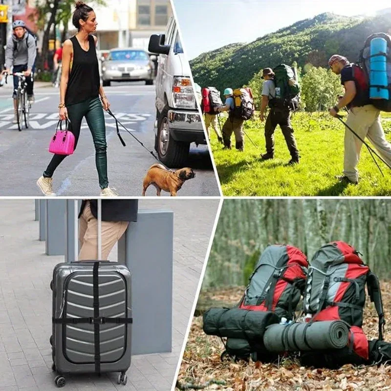 kit de réparation de sangles 31 pièces, boucles à dégagement rapide, glissières, sangle en nylon pour bagages, sacs à dos, laisses et colliers pour animaux de compagnie, artisanat de couture diy