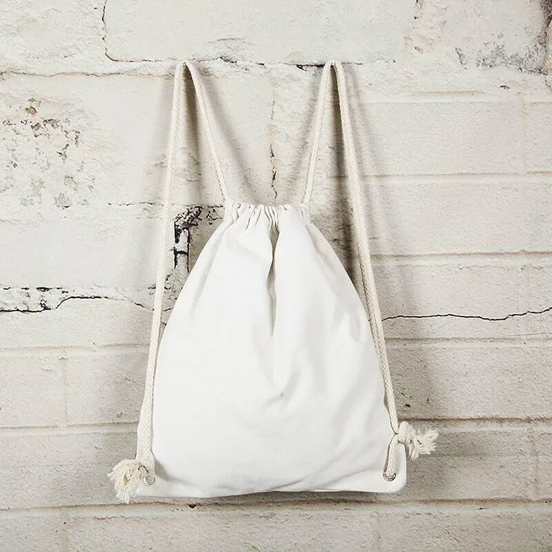 nouveau sac fourre-tout en toile avec cordon de serrage, pochette en tissu anti-douleur, cordon de serrage lsd05