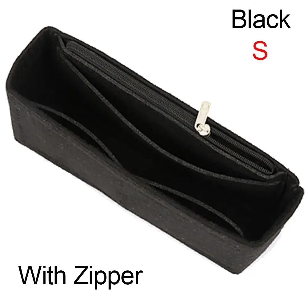 sac de doublure multi-poches, insertion de sac à main en feutre, mini sac de rangement, évalué pour longchamp