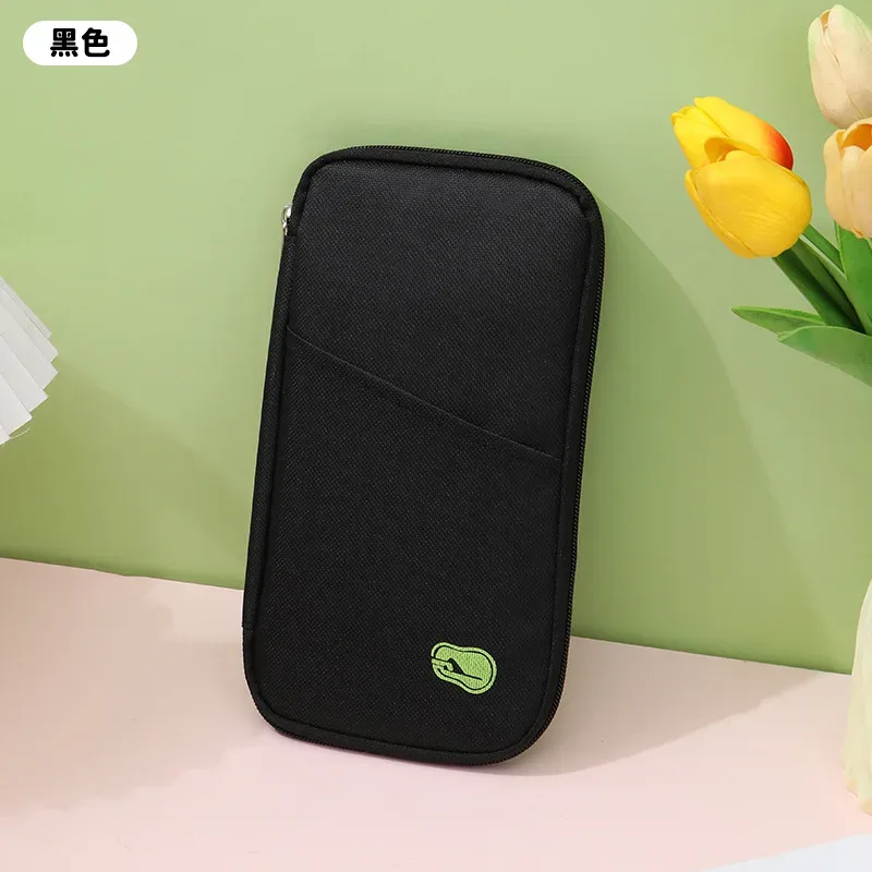 porte-documents de voyage multifonctionnel de style portefeuille pour hommes et femmes, sac de rangement pour passeport, vente en gros, stock disponible