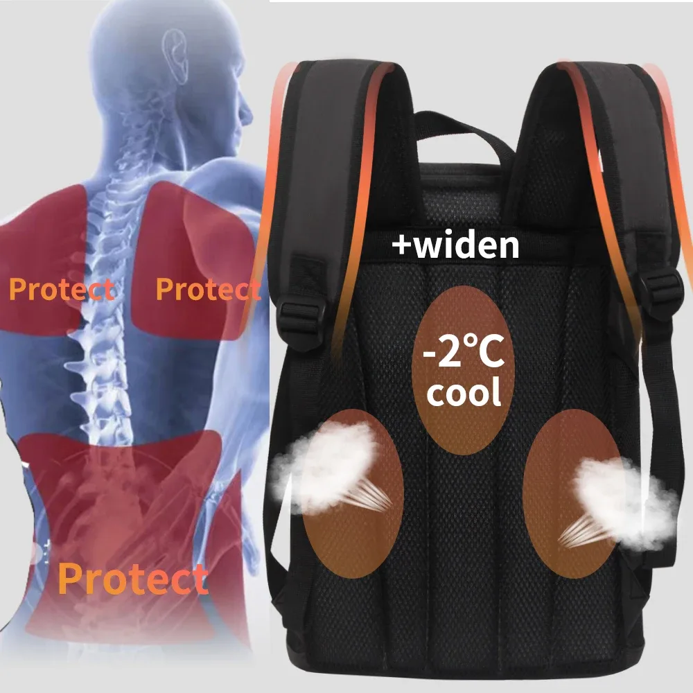 denuoniss 20l sac à dos isotherme thermique multicouche sac à dos isolé étanche sac anti-fuite pique-nique en plein air et ouvre-bouteille