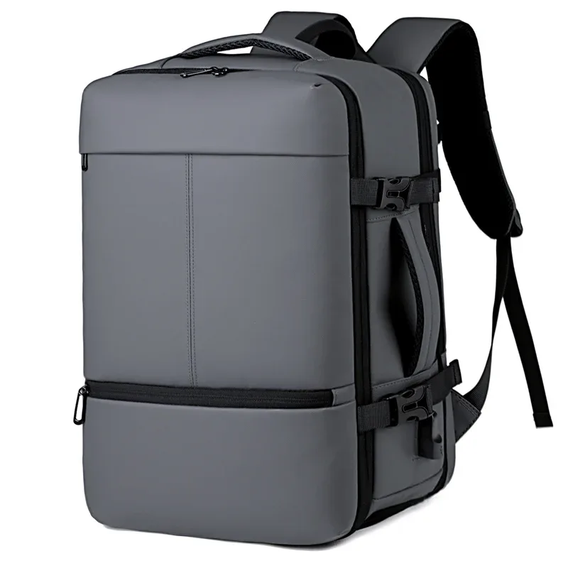 sac à dos étanche extensible pour voyage d'affaires, sac pour ordinateur portable 15.6 pouces, chargeur usb, sac à dos de banlieue de grande capacité pour hommes et femmes