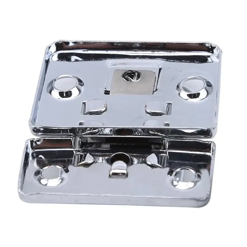 lot de 4/10 attaches à bascule en acier inoxydable chromé pour coffre, boîte, valise, boîte à outils, accessoire de remplacement