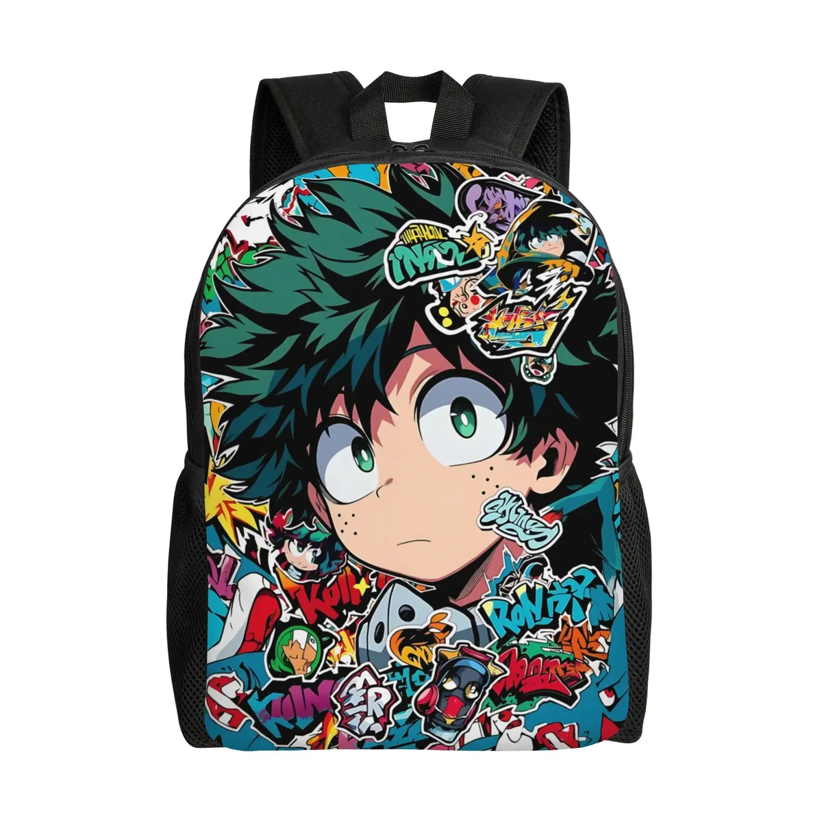 sac à dos my hero academia, 1 pièce, sac à dos coloré, le nouveau semestre commence
