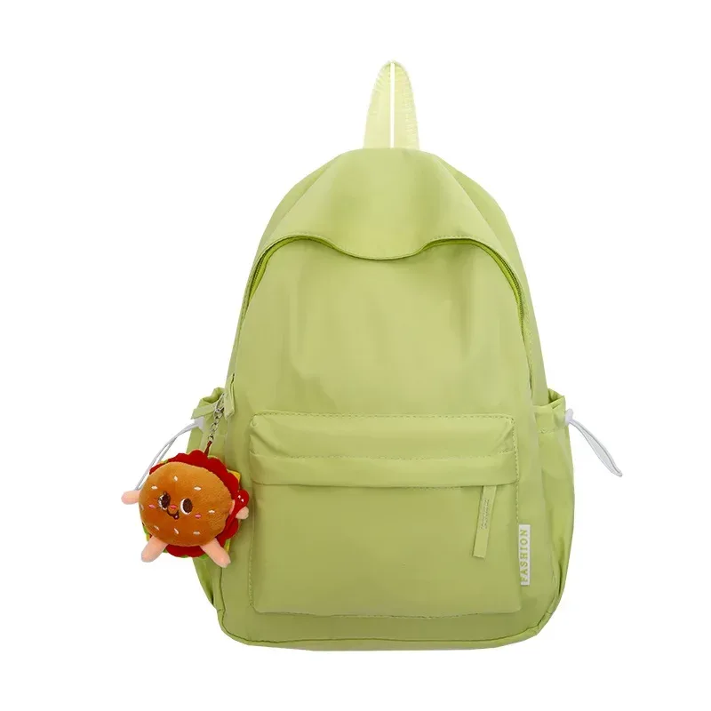 cartable de mode pour adolescents imperméable à l'eau en nylon filles sac à dos mignon femmes sac à dos pour ordinateur portable sac de voyage noir rose bookbag unisexe