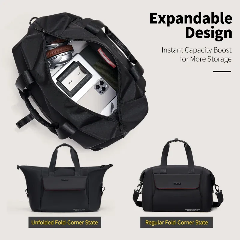 sac de voyage oiwas, design antichoc, bagage étanche pouvant contenir un ordinateur portable de 14 pouces avec une très grande capacité pour le voyage