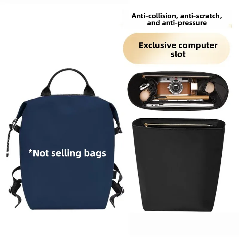 Organisateur de sac à dos Longchamp Energy en nylon pour ordinateur portable, support de forme, doublure de rangement intérieure, séparateur de sac à main, protecteur