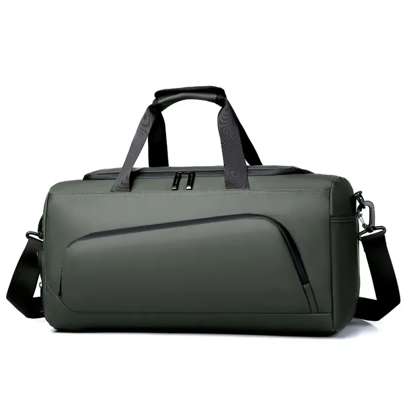 sac de sport, sac à main de grande capacité, sac polochon de voyage portable, multi-compartiments avec rangement de chaussures, parfait pour les vacances, la salle de sport