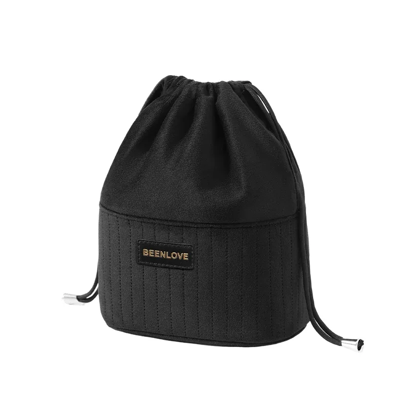 grande trousse de toilette en velours, portable, multifonctionnelle, pour le voyage, organiseur de maquillage, sac de rangement élégant pour un usage quotidien