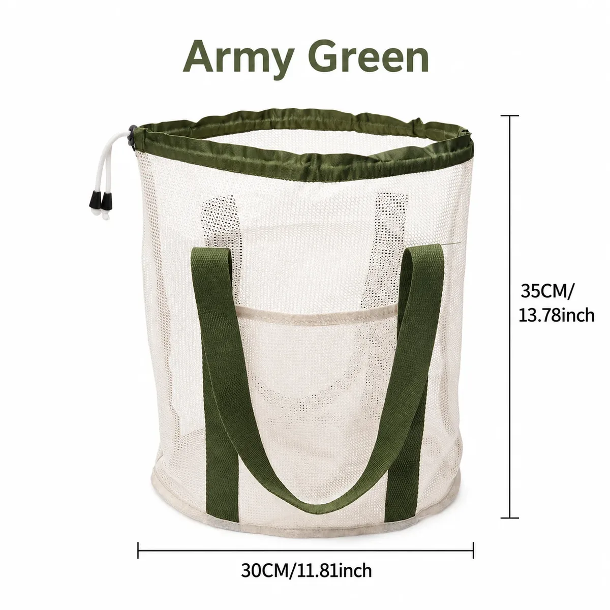 sac de toilette, sac de plage en filet, sac de rangement en filet grande capacité pour la douche en été, sac de rangement portable en filet pour la douche