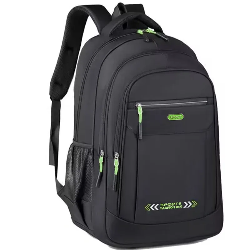 sac à dos de style neutre pour hommes et femmes, adapté aux étudiants en voyage et d'affaires. sac à double épaule en nylon