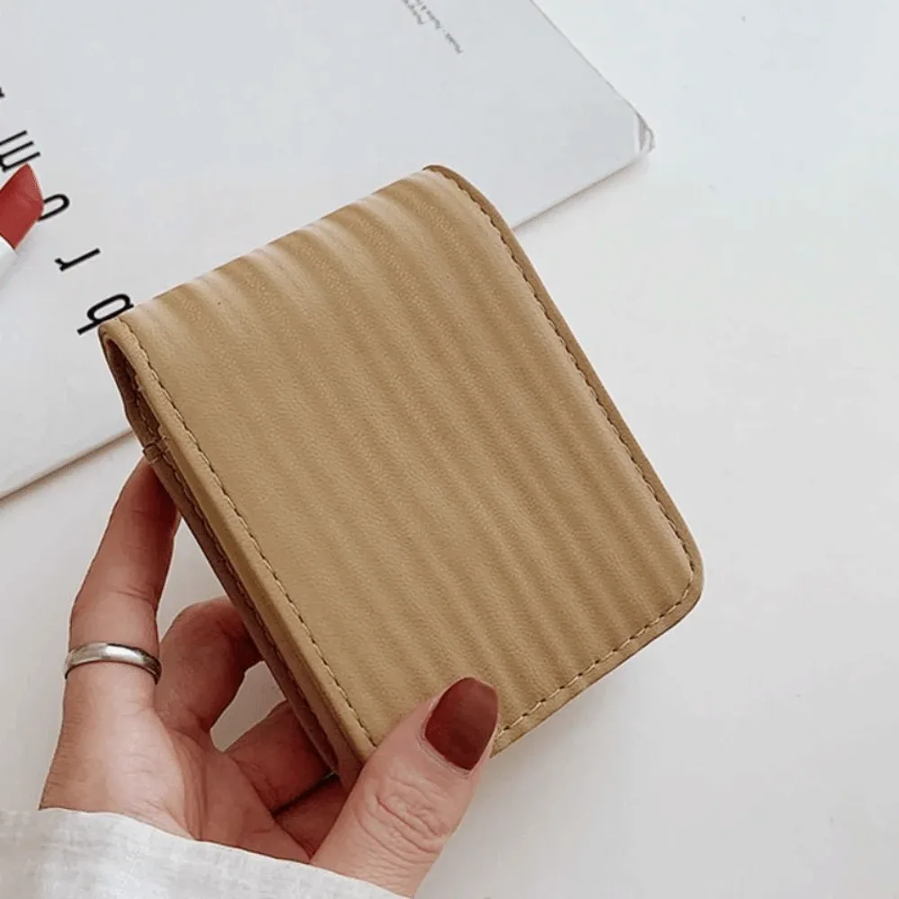 pochette à rouge à lèvres en cuir pu avec miroir, mini trousse de rangement pour cosmétiques, sac de rangement pour rouges à lèvres, trousse de maquillage