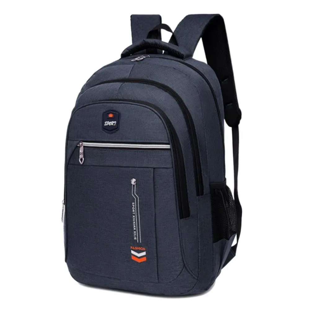 sac à dos ergonomique pour hommes, résistant à l'usure, imperméable, sac à bandoulière pour ordinateur portable, en tissu oxford, style décontracté, sac à dos pour le travail et les déplacements