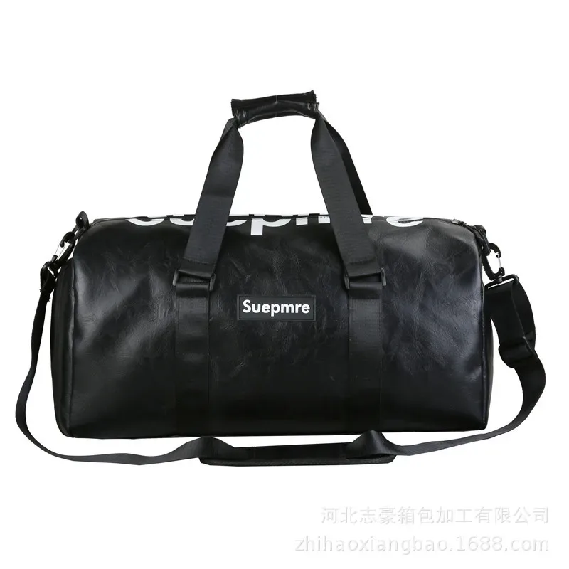 sac de sport multifonctionnel pour femme, sac de voyage court, extensible avec poignée de valise, séparation sec/humide