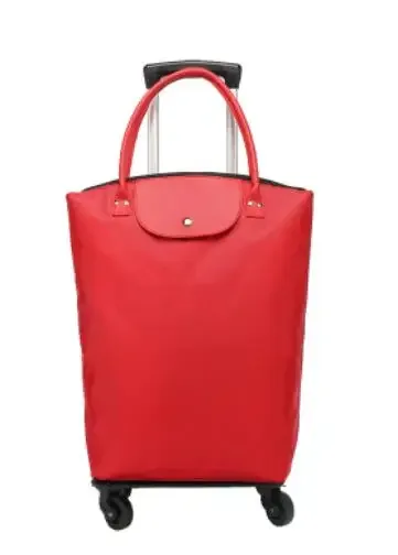 weishengda-sac à bagages à roulettes pour femme, sacoche de voyage à roulettes