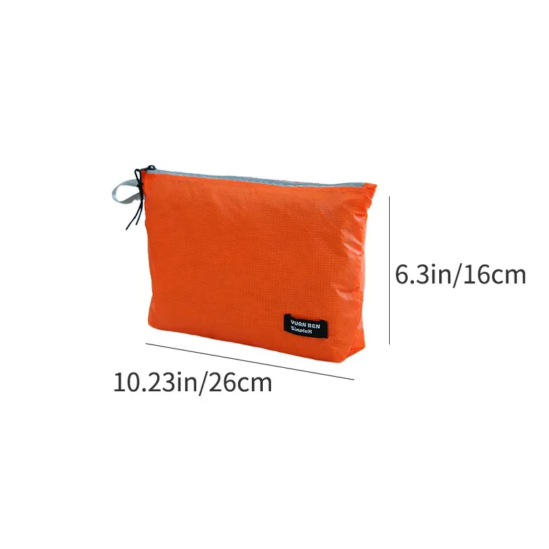 sac de rangement de voyage imperméable, sac de toilette portable de grande capacité pour les voyages d'affaires, sac organisateur de documents divers