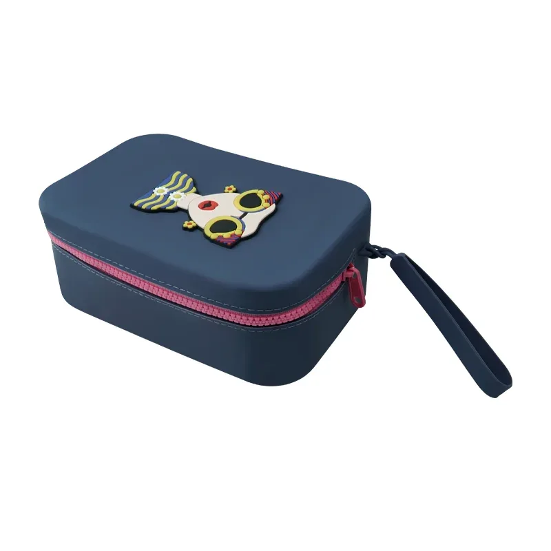 nouvelle trousse de maquillage en silicone de grande capacité, pochette de voyage pour maquillage, sac de rangement pour maquillage, trousse de toilette étanche, sac de rangement pour cosmétiques