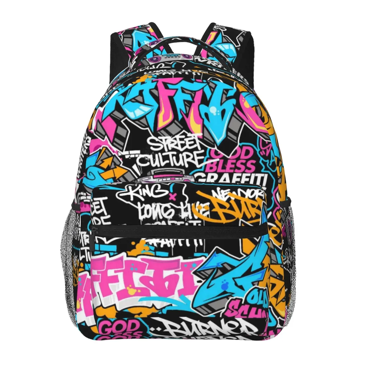 sacs à dos graffiti amusants, sacs à dos pour ordinateur portable, sacs à dos pour ordinateur, sacs à dos de randonnée, sacs à dos de voyage pour femmes et hommes