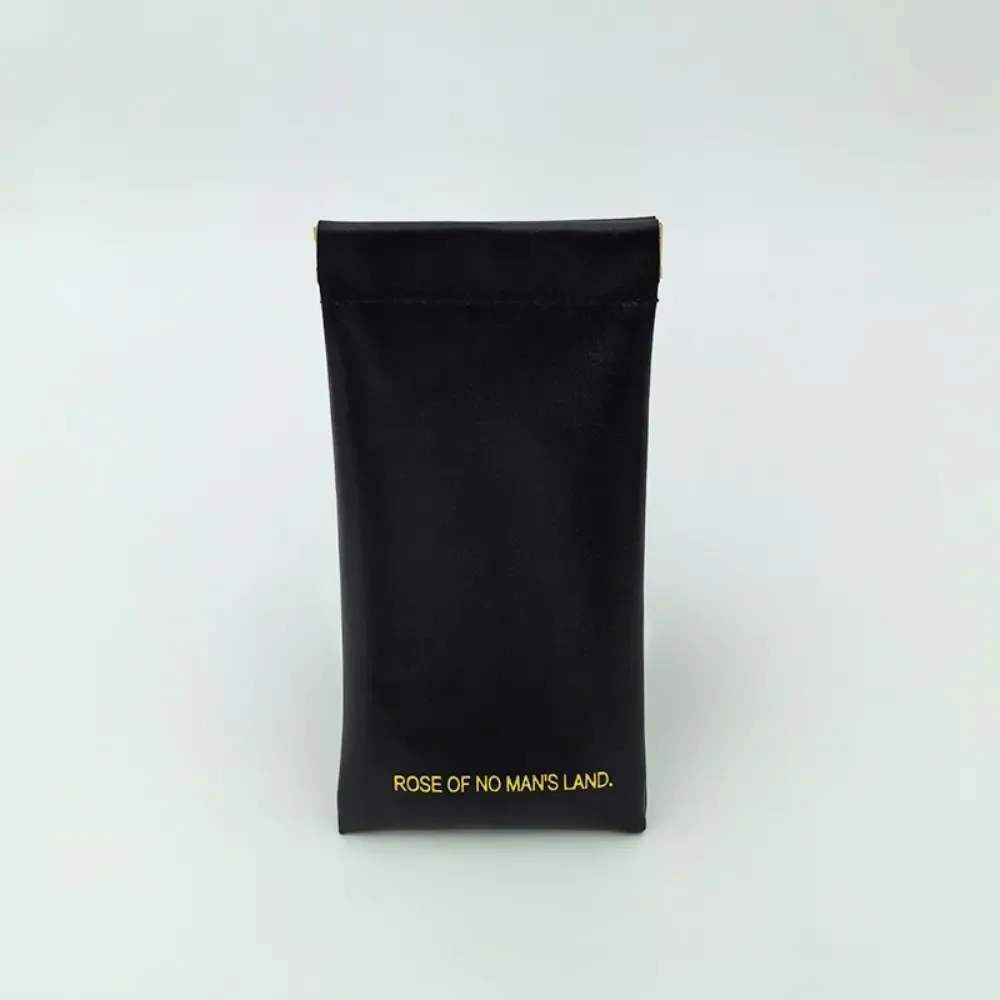 sac de maquillage simple pour rouge à lèvres, mini sac à main portable pour bijoux, sac de rangement de voyage en pu pour femmes et filles