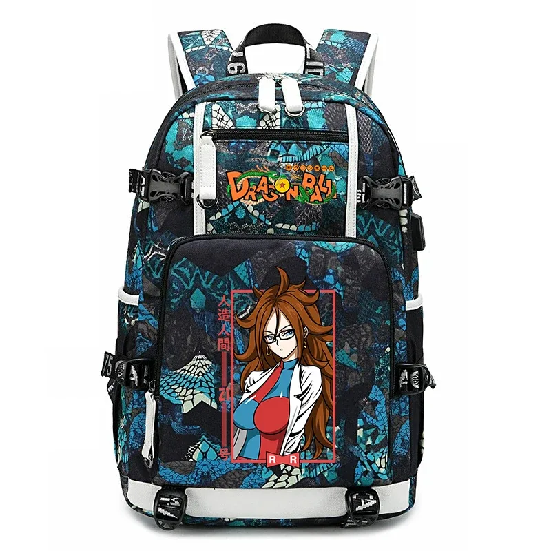 sac à dos imprimé dragon ball z pour étudiants, grande capacité, sac à dos décontracté pour enfants, adolescents, voyages scolaires