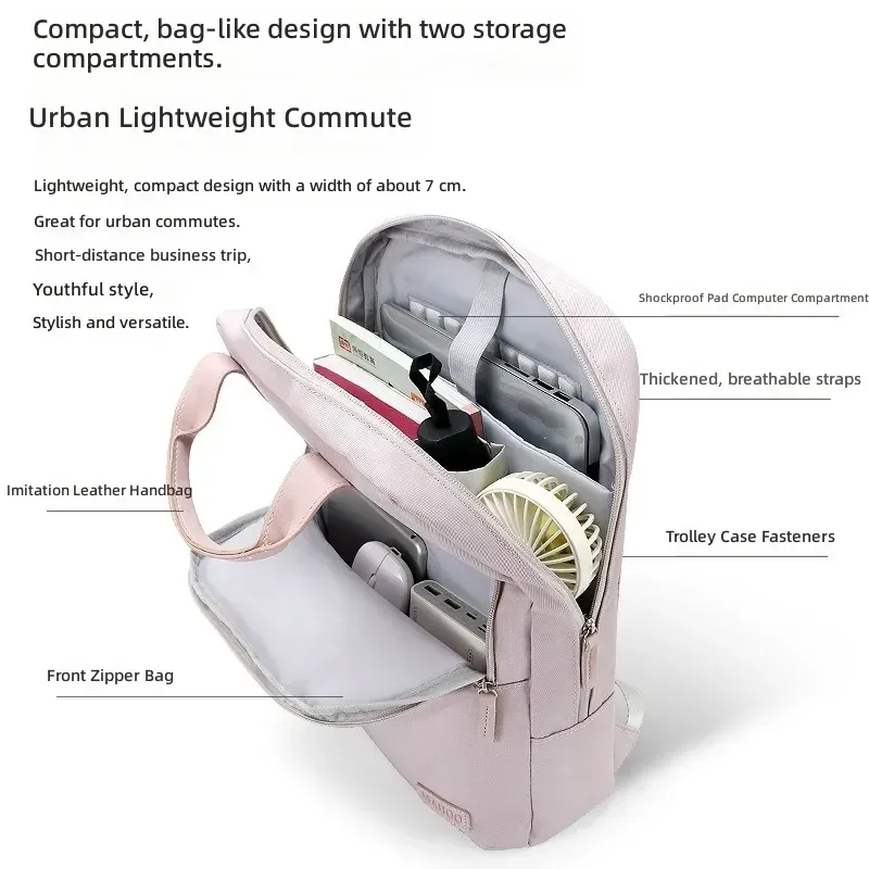 sac à dos pour femmes, sac à dos décontracté pour étudiants, style coréen, polyvalent, sac à dos de voyage pour ordinateur portable, sac pour ordinateur