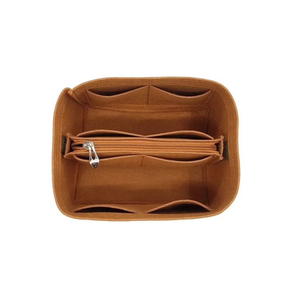 organisateur de sac multi-poches pour sac de mouvement de rallye, sac seau, sac d'insertion, sac à main en feutre, sac à main doublé pour picotin18/22