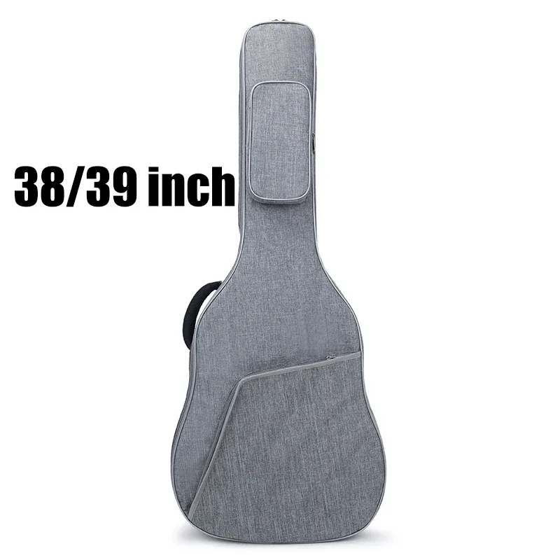 36 39 41 pouces étui de guitare oxford tissu gig double sangles rembourré coton doux sac de guitare housse de transport sacs à dos imperméables