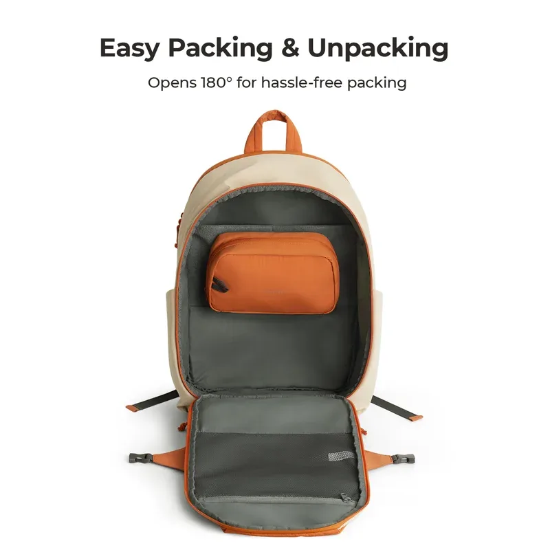 sac à dos de voyage bagsmart avec petit sac, grand sac à dos imperméable pour ordinateur portable de 15,6 pouces, sac à dos de week-end pour femme, sac à dos de cabine