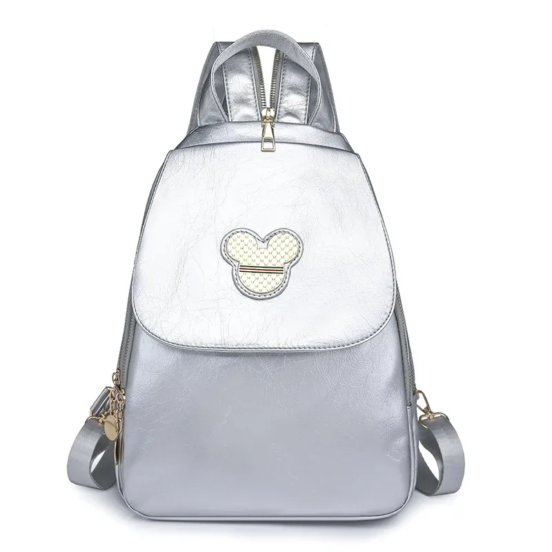 mode multifonctionnel femmes sacs à dos en cuir vintage sac à dos en cuir pu pour adolescent dames sac de poitrine loisirs voyage sac à dos