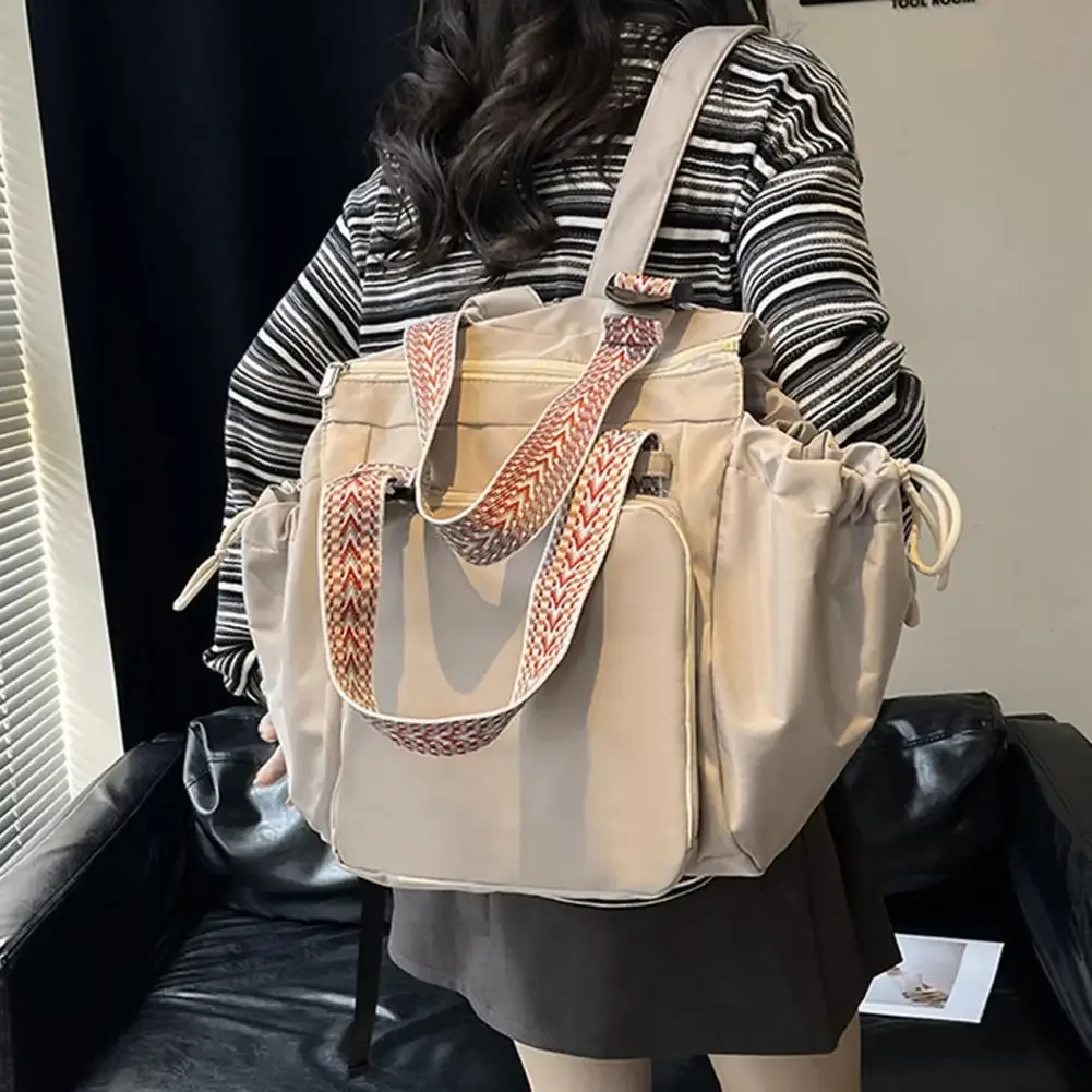 sac à dos fourre-tout convertible grande capacité pour femmes, sac à bandoulière décontracté pour cosmétiques, couches, voyage, travail