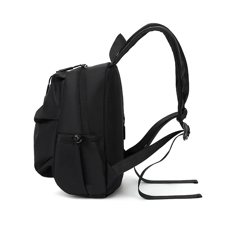 mini sac à dos pour hommes, en nylon imperméable, bretelles réglables, multi-poches, décontracté, pour les voyages, les déplacements quotidiens, léger, petit, pour usage quotidien, en plein air