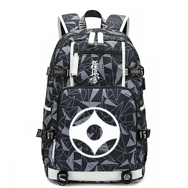 kyokushin-sac à dos de karaté, cartable wukong, oxford fashion, sacoche décontractée à fermeture éclair pour ordinateur portable, étudiant, anime, nouvelle collection