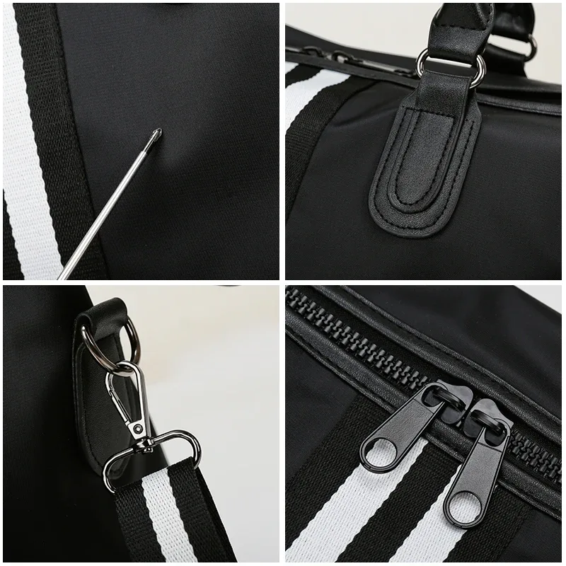 sac de voyage personnalisé pour hommes et femmes, sacs à main d'entraînement sportif, sac de yoga, sac de week-end étanche, logo personnalisé, motif de nom