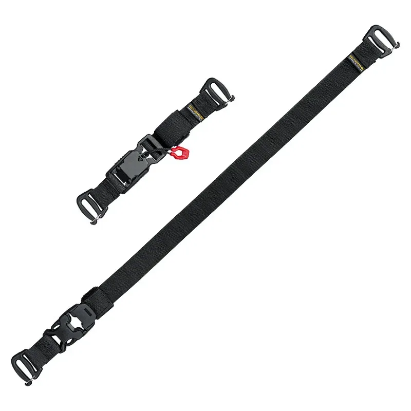 sangle de fixation de liaison tactique réglable multifonction pour l'extérieur, boucle magnétique, sangle de sac à dos fixe à dégagement rapide