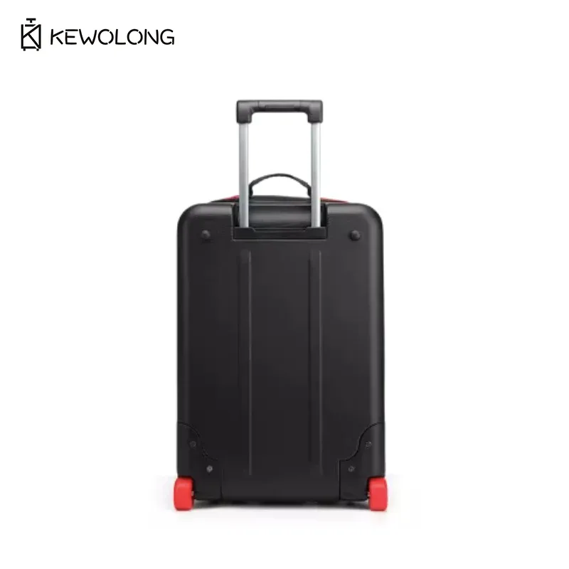 sac de voyage pliable multi-poches à roulettes, bagage en polyester imperméable avec roues pour les voyages aériens, grande capacité