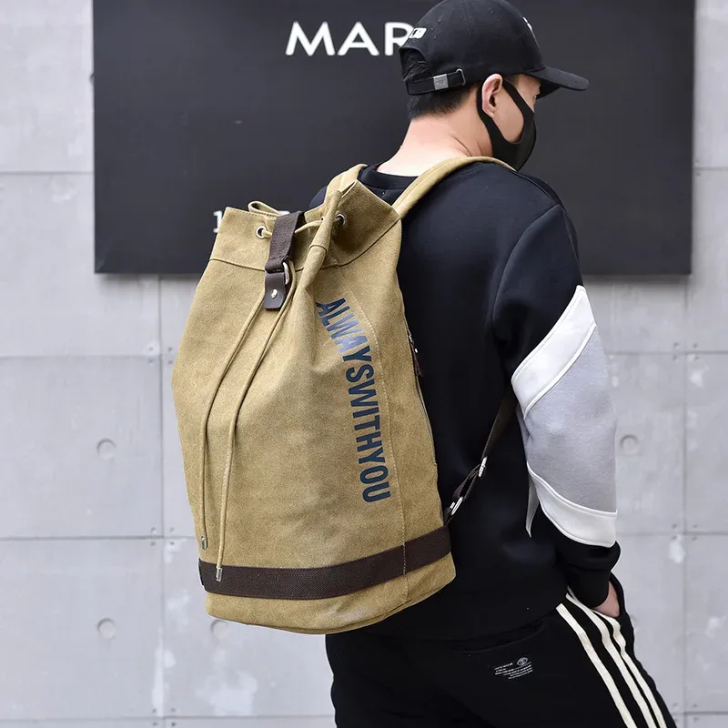 Mode décontracté toile sport sac à dos sac seau voyage sac à dos sacs pour hommes unisexe sacs de créateurs sac de sport sacs de nuit