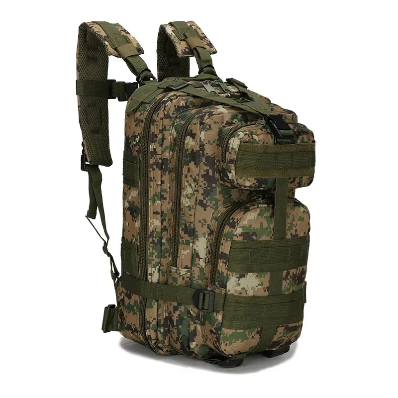 sac à dos tactique 3p en plein air 30l, sac de premiers secours, sport trekking randonnée camping chasse, escalade, équitation, entraînement