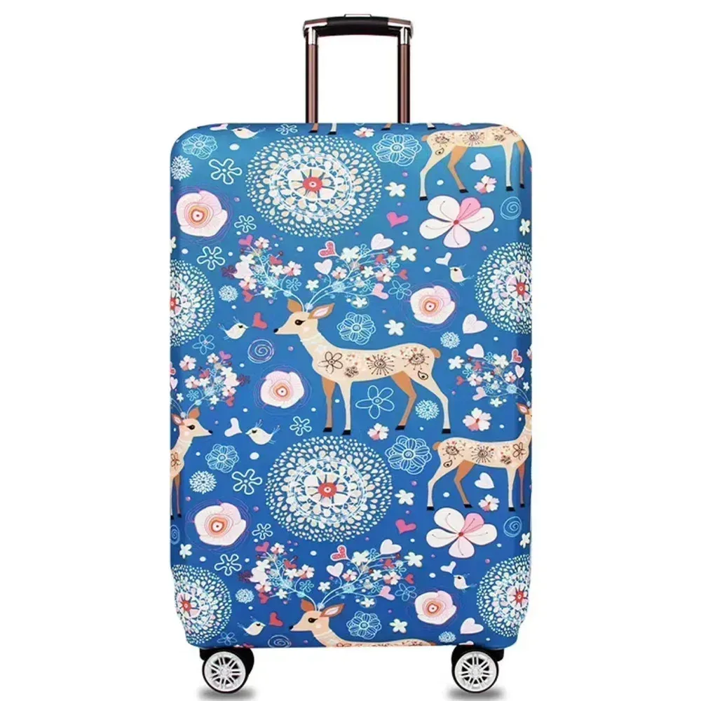 housse de protection pour bagages 18-32 pouces, housse de protection pour bagages en tissu extensible, housse anti-poussière, anti-rayures, housses de protection pour valises