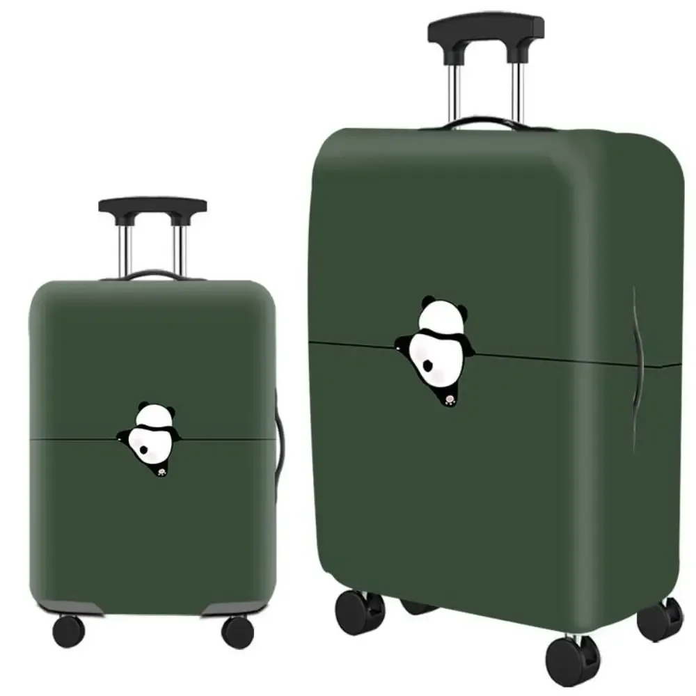 housse de protection anti-rayures pour bagages, anti-poussière, antivol, housse de valise élastique avec motif animal mignon, accessoires de voyage