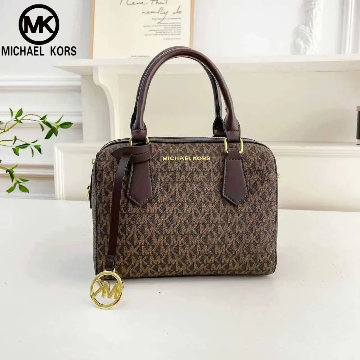 sac à bandoulière michael kors pour femme, élégant et décontracté, imprimé classique mk, mini sac pour fille, sac de voyage, nouvelle collection femme 2026