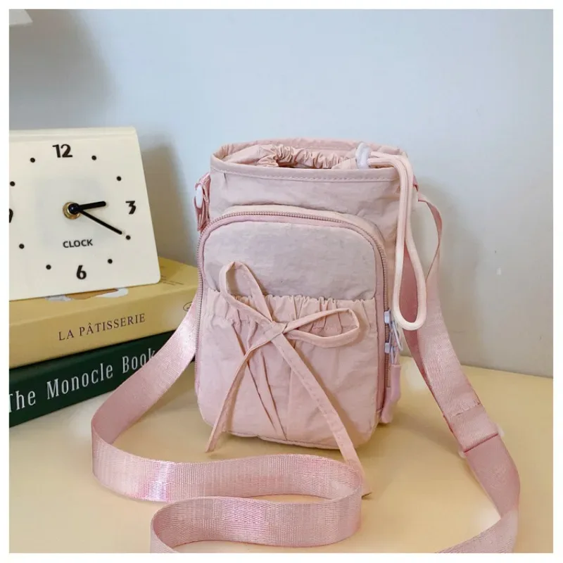 nouveau sac bandoulière léger pour téléphone portable pour femme, sac de sport et cyclisme d'extérieur, porte-bouteille d'eau, sac de voyage, sacs à main au design noué