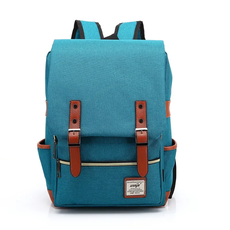 sac à dos vintage pour ordinateur portable de 16 pouces, sacs en toile pour femmes, sacs de voyage en toile pour hommes, sacs à dos décontractés rétro, sacs d'école pour adolescents