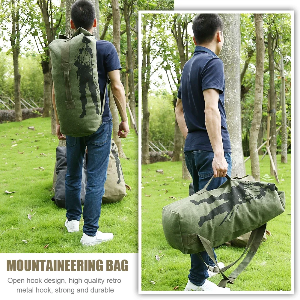 sac à dos de grande capacité pour hommes, sacoche de voyage, d'alpinisme, de chasse, militaire, tactique