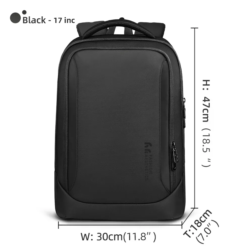 heroic knight-sac à dos de voyage d'affaires pour homme, grande capacité, sac de travail pour ordinateur portable 15.6 ", sac d'école pour garçon, sac avec port usb, mode