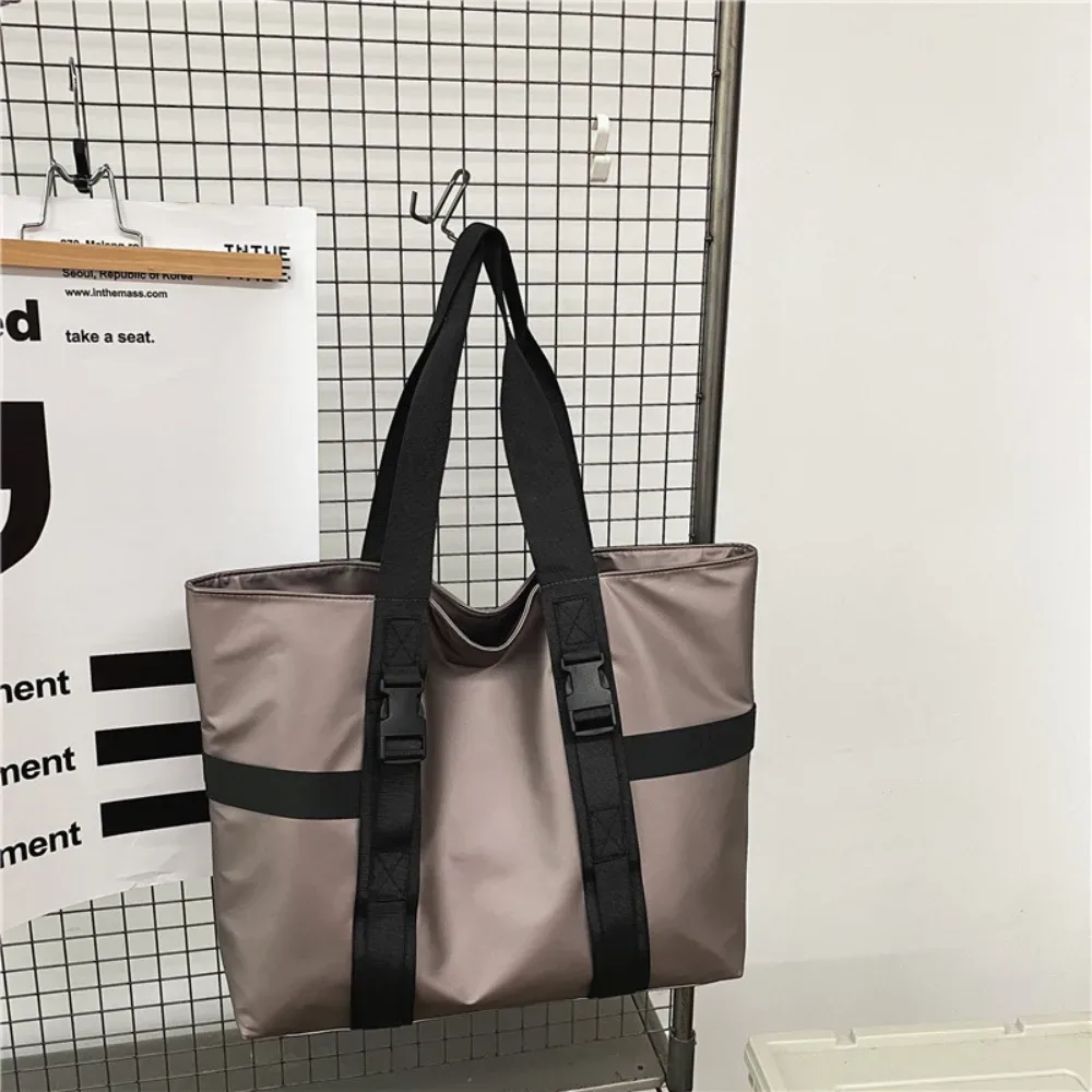 sac fourre-tout imperméable et durable pour homme, grande capacité, en tissu oxford, sac de voyage décontracté, sac de sport en nylon, streetwear