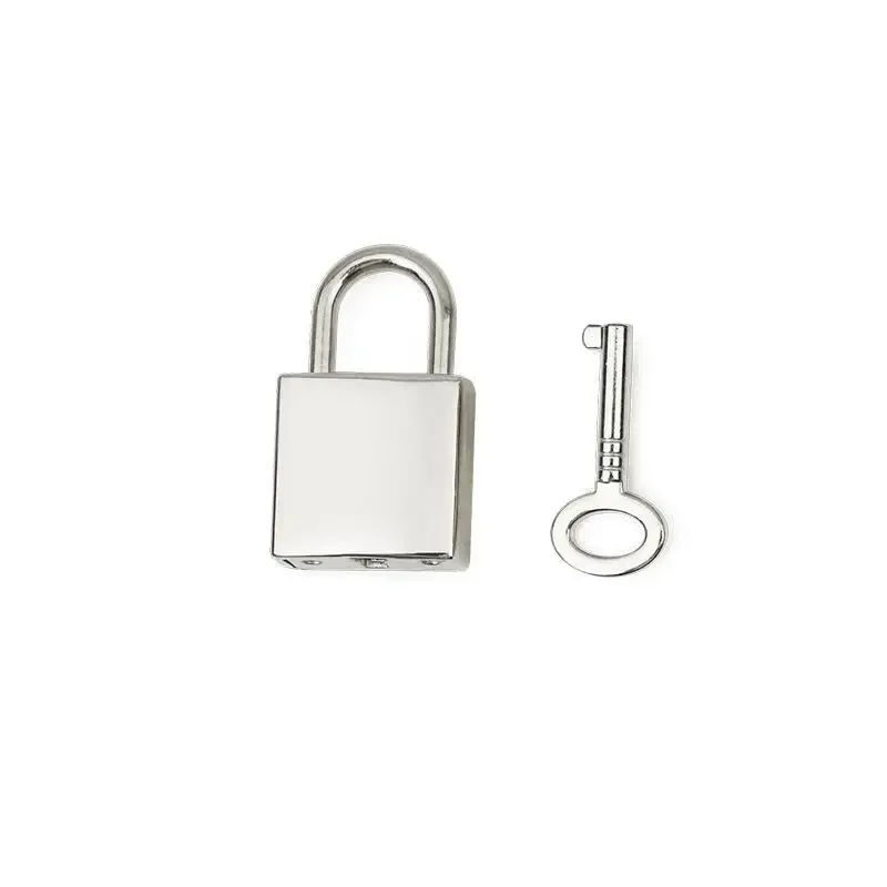 mini cadenas en métal de haute qualité avec clé pour coffret à bijoux, boîte de rangement, agenda, livre, valise, sac - ensemble de cadenas.